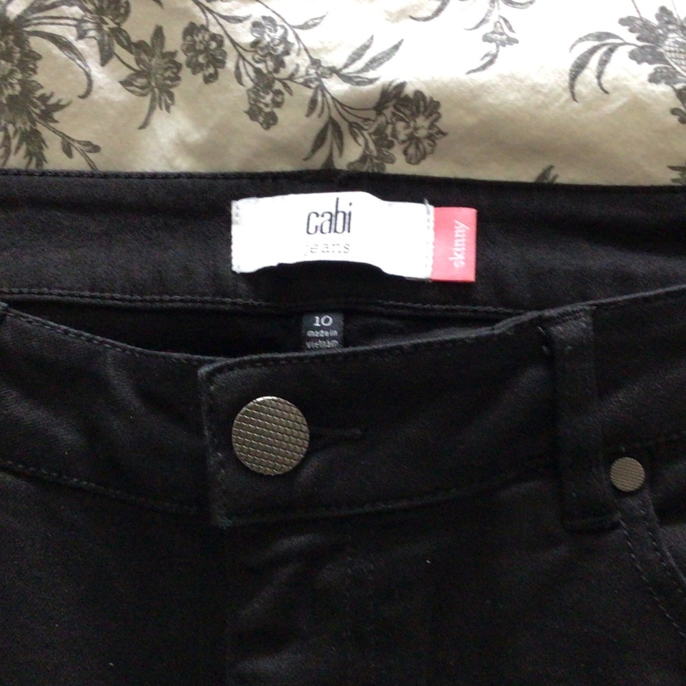 Cabi Skinny Black Jeans